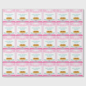 Pannenkoeken en pyjama's cadeaupapier (Vlak)