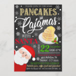 Pannenkoeken en pyjama's met Kerstmis Kaart<br><div class="desc">PANKES EN PAJAMAS MET SANTA - HOLIDAY BRUNCH PARTIJ! Geweldige en feestelijk is deze feestelijke uitnodiging voor een brunch/ontbijtgebak geweldig voor feestelijke feestjes. Nodig een leuke en feestelijke videokaart uit op een faux chalkboardachtergrond met een scherpe rand. BIJZONDERHEDEN: * Uitnodigen is geformatteerd als 5-inch x 7-inch bestand * bevat een...</div>