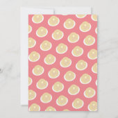 Pannenkoeken en Pyjama's Slaapfeest Meisje Confett Kaart (Achterkant)