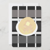 Pannenkoeken en Pyjama's Slaapfeest Meisjes | Geru Kaart (Achterkant)