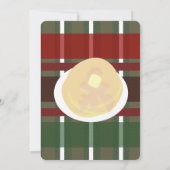 Pannenkoeken en Pyjama's Slaapfeest Meisjes | Geru Kaart (Achterkant)