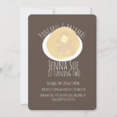 Pannenkoeken en Pyjama's Slaapfeest Meisjes | Herf Kaart (Voorkant)