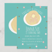 Pannenkoeken en pyjama's Slapepover Girls | CONFET Kaart (Voorkant / Achterkant)