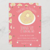 Pannenkoeken en pyjama's Slapepover Girls Confetti Kaart (Voorkant / Achterkant)