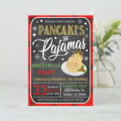 Pannenkoeken en uitnodiging tot het indienen van p (Staand voorkant)