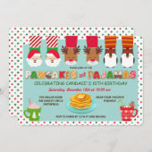 Pannenkoeken en uitnodiging tot het indienen van p (Voorkant / Achterkant)