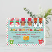 Pannenkoeken en uitnodiging tot het indienen van p (Staand voorkant)