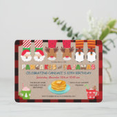 Pannenkoeken en uitnodiging tot het indienen van p (Staand voorkant)