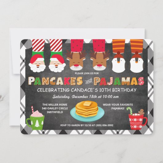 Pannenkoeken en uitnodiging tot het indienen van p (Voorkant)