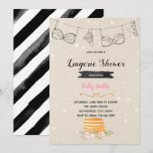 Pannenkoeken en uitnodiging van de partij voor pan (Voorkant / Achterkant)