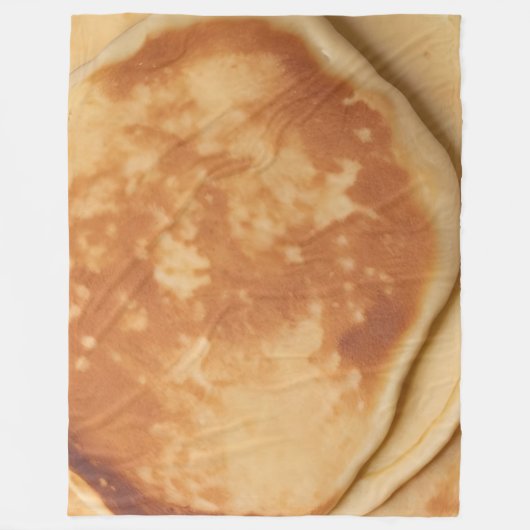 pannenkoeken fleece deken (Voorkant)