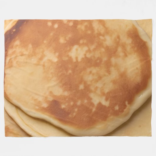 pannenkoeken fleece deken (Voorkant (Horizontaal))