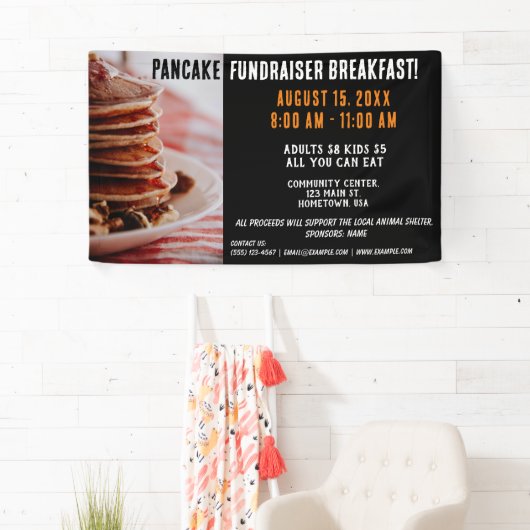 Pannenkoeken Fondsenwerving Banner (Insitu)