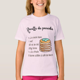 Pannenkoeken gebak recept Kinder Tiener bakken T-s T-shirt
