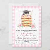 Pannenkoeken Graduation Party Invitation0 Kaart (Voorkant)