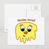 Pannenkoeken, iedereen briefkaart (Voorkant / Achterkant)