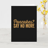 pannenkoeken kaart (Gele Bloem)