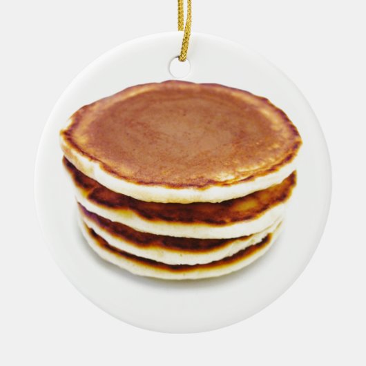 pannenkoeken keramisch ornament (Voorkant)