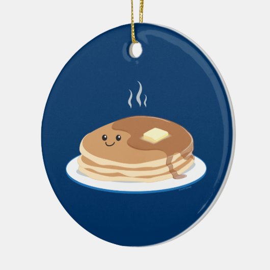 pannenkoeken keramisch ornament (Links)
