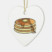 Pannenkoeken - kerstboomversiering keramisch ornament (Links)
