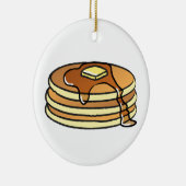 Pannenkoeken - kerstversiering keramisch ornament (Rechts)