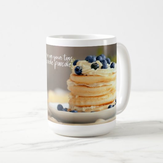 Pannenkoeken koffiemok (Voorkant rechts)