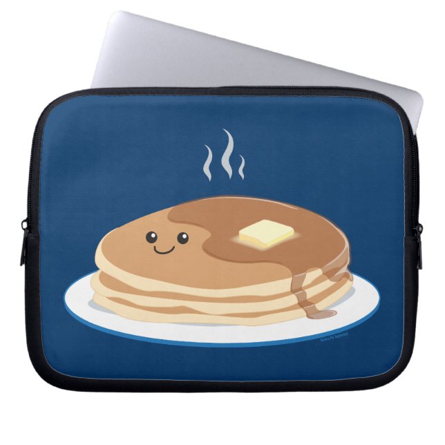 pannenkoeken laptop sleeve (Voorkant)