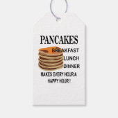 Pannenkoeken maakt elk uur een happy hour pannenko cadeaulabel (Voorkant)