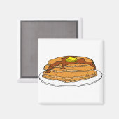 pannenkoeken magneet (Voorkant / Achterkant)