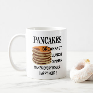 Pannenkoeken maken elk uur een happy hour pannenko koffiemok