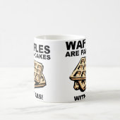 Pannenkoeken met Abs Funny Mug of Travel Mug Koffiemok (Center)