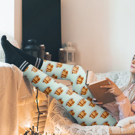 Pannenkoeken met Maple Syrup en Polkadot Pattern Leggings