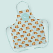 Pannenkoeken met Maple Syrup en Polkadot Pattern Schort