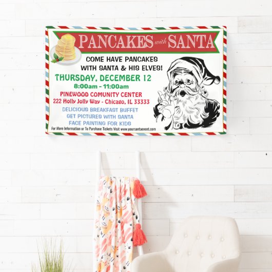 Pannenkoeken met Santa Banner (Insitu)