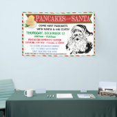 Pannenkoeken met Santa Banner (Beurs)