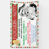 Pannenkoeken met Santa Banner (Verticaal)