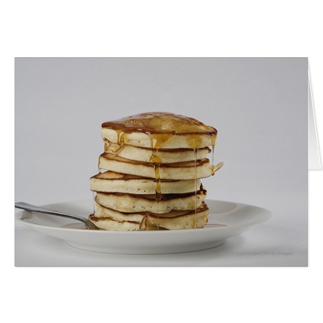 Pannenkoeken met stroop (Voorkant Horizontaal)