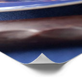 Pannenkoeken met stroop en bosbessen poster (Hoek)