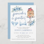 Pannenkoeken & Ondergoed Bruidsborrel  Kaart (Voorkant / Achterkant)