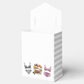 Pannenkoeken & Ondergoed Bruidsfeest Bedankdoosjes (Geopend)