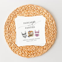 Pannenkoeken & Ondergoed Bruidsuitnodiging