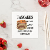 Pannenkoeken Ontbijt Verjaardag Pannenkoek Feest Servet (Insitu)