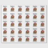 Pannenkoeken Ontbijtfeest Cadeaupapier (Vlak)