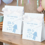 Pannenkoeken, Pacis & PJs Jongens Baby Shower Bedankdoosjes