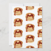 Pannenkoeken & Pampers babyboy douche Kaart (Achterkant)