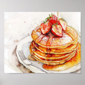 pannenkoeken poster (Voorkant)