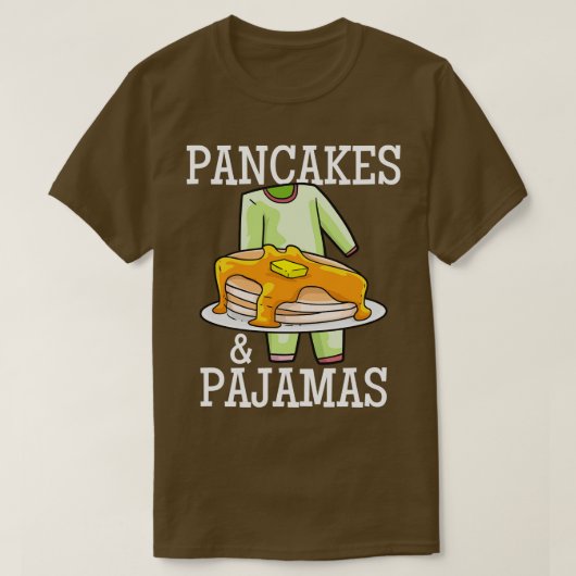 Pannenkoeken Pyjama Party T-shirt (Design voorkant)