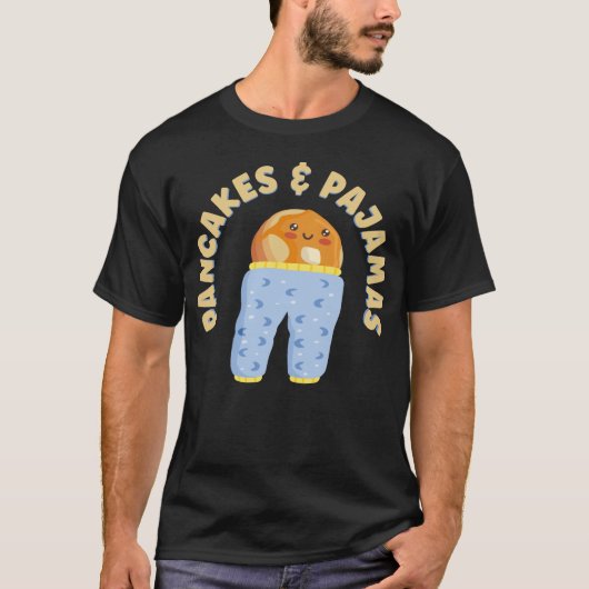 Pannenkoeken & pyjama's t-shirt (Voorkant)