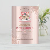 Pannenkoeken, Roos Gold Drivers, gesterd Kaart (Staand voorkant)