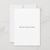 Pannenkoeken Sweet Cherry Baby shower Bedankt Card (Achterkant)